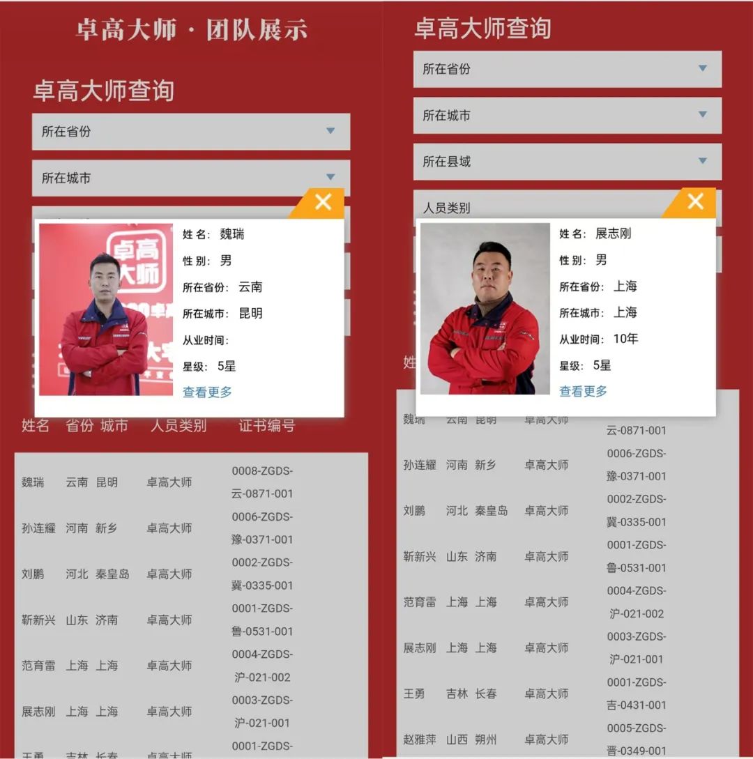 卓高大师查询端口